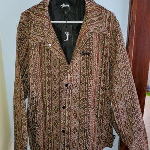 Stussy Coaches Tapestry Jacket XL